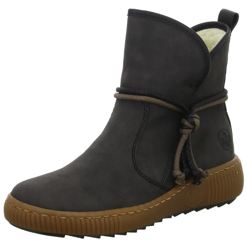 Rieker Schlupf-/Reißverschlußstiefelette Warmfutter bis 35mm Absatz (casual)