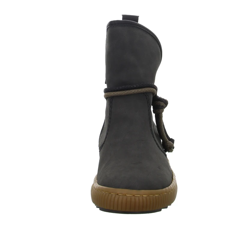 Rieker Schlupf-/Reißverschlußstiefelette Warmfutter bis 35mm Absatz (casual)