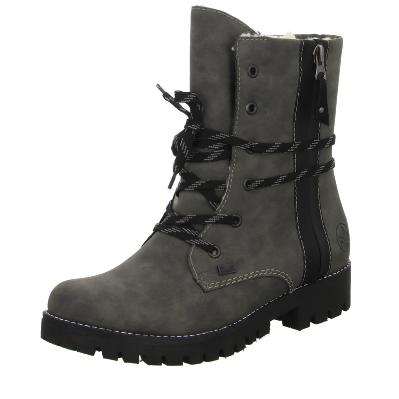 Rieker Schnürstiefelette Warmfutter bis 35mm Absatz (casual)