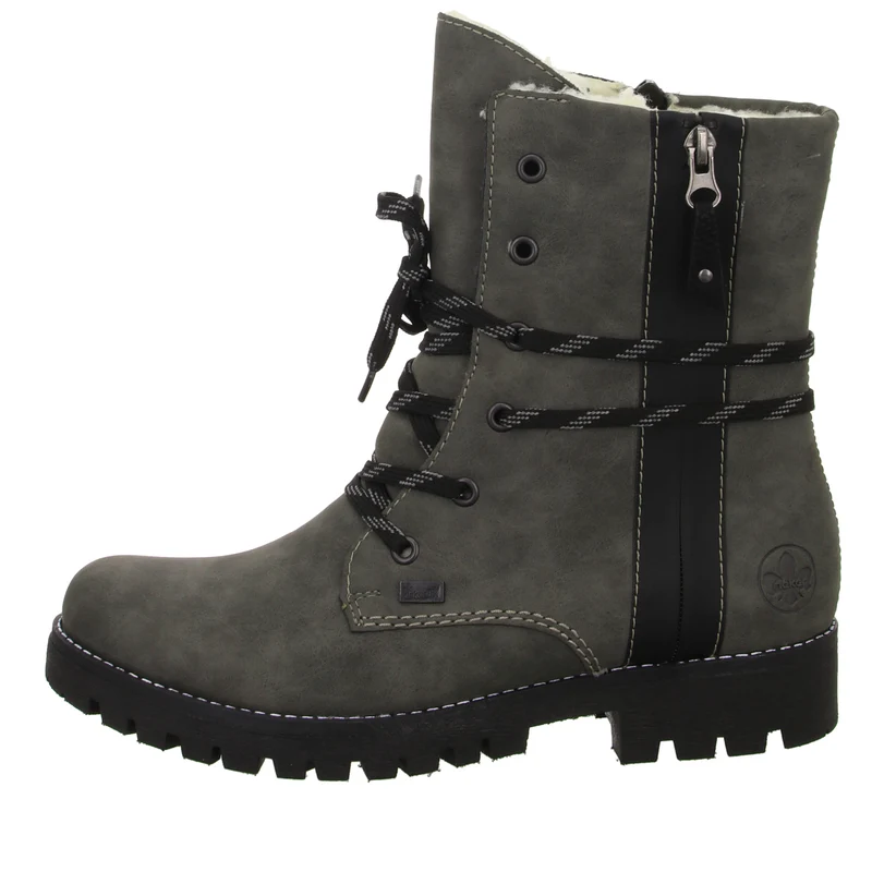 Rieker Schnürstiefelette Warmfutter bis 35mm Absatz (casual)