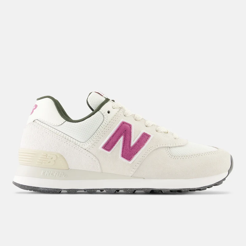 New Balance 574 Fashion-Trainer für Damen – Meersalz/Skorpion