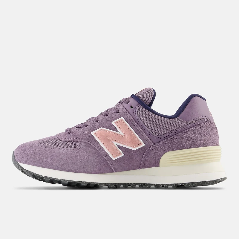 New Balance Damen 574 Fashion Trainer – Shadow / Pink Moon