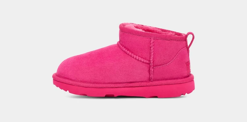 UGG Kinder-Ultra-Mini-Stiefel – Beere
