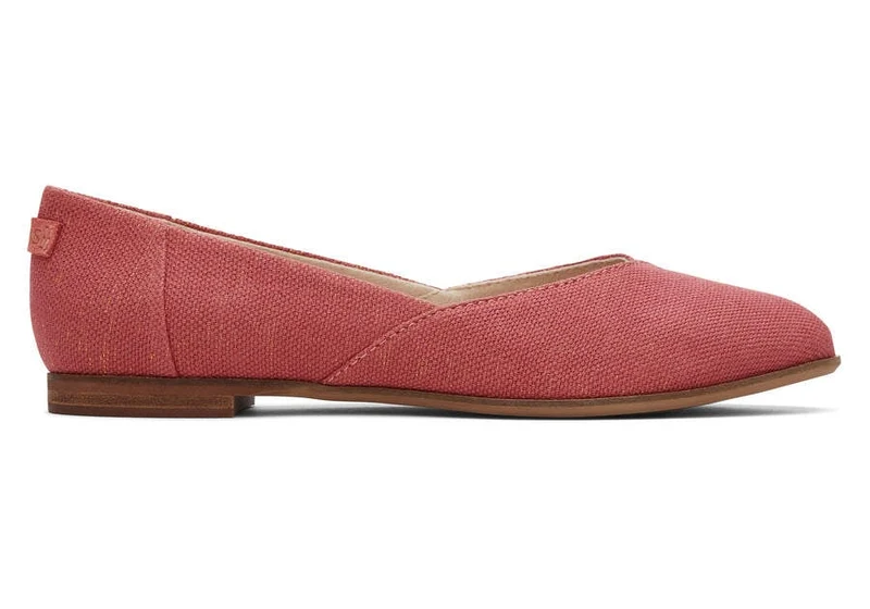 TOMS Juttineat-Wildleder-Flat für Damen - Faded Rose