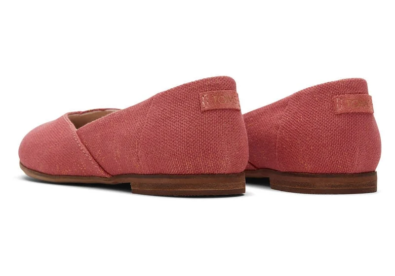 TOMS Juttineat-Wildleder-Flat für Damen - Faded Rose
