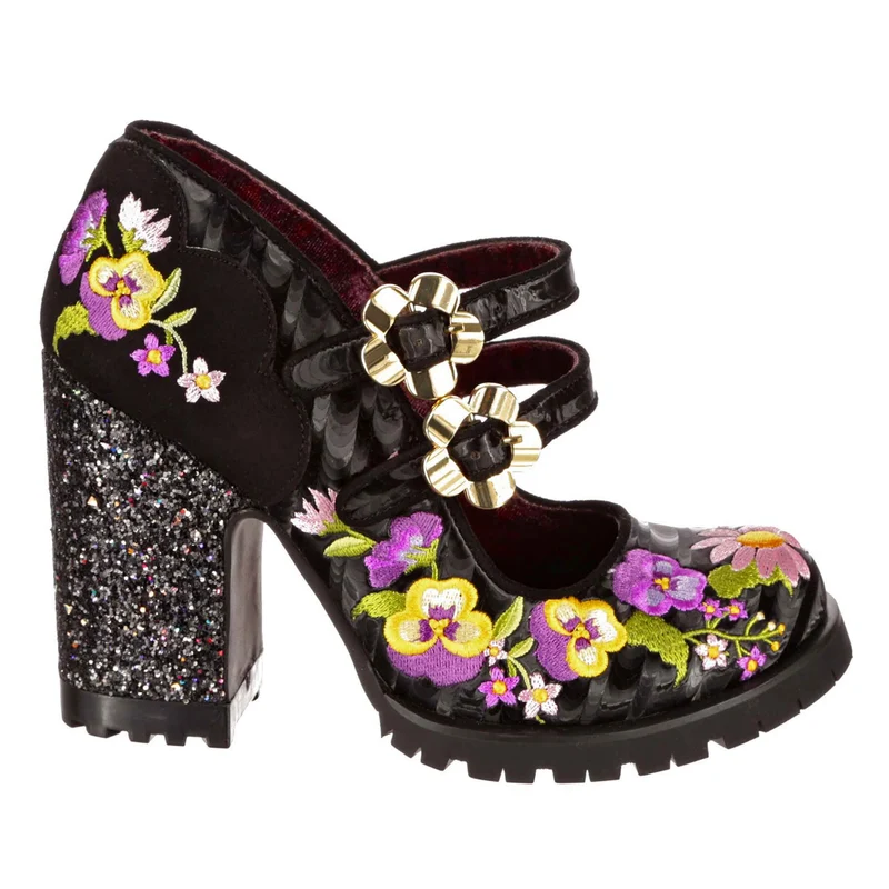 Irregular Choice Damen Best Bud High Heel - Schwarz