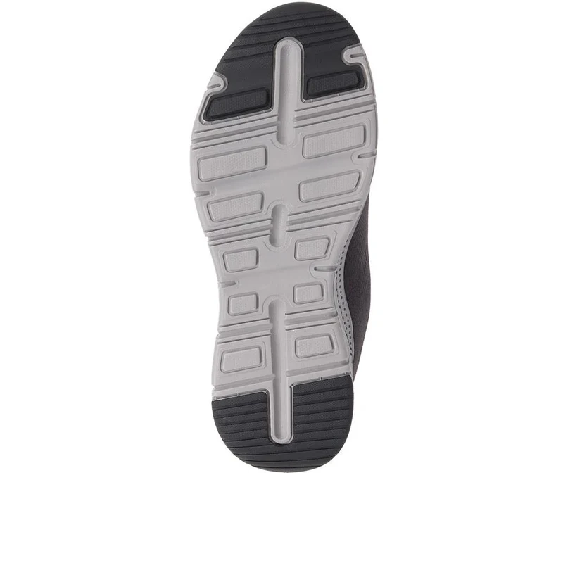 Lace-Up Trainers - SUNT39001 / 324 895 - Charcoal