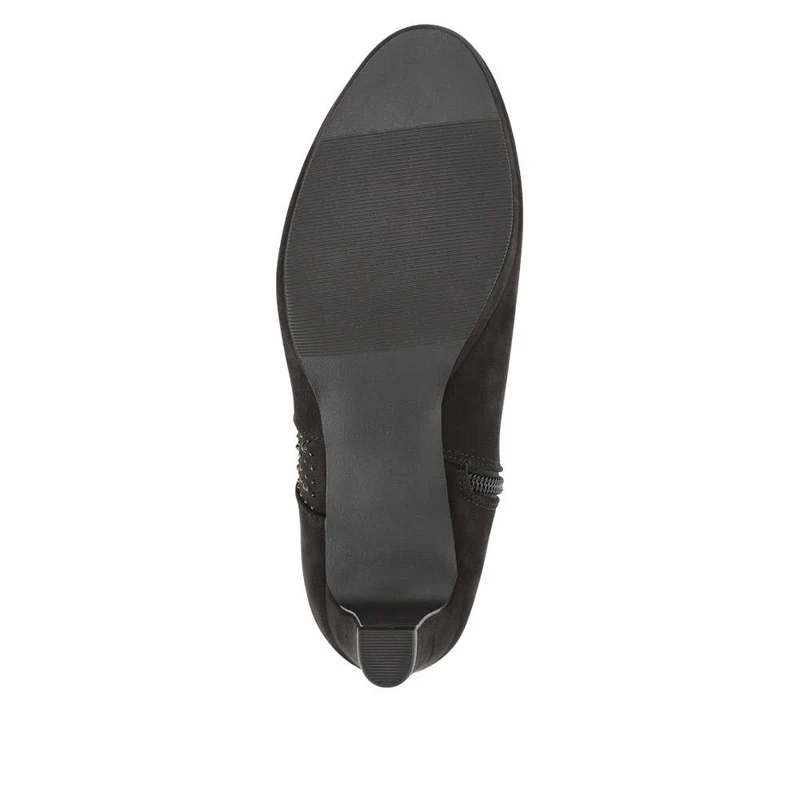 Chic Platform-Heeled Ankle Boots - PLAN40021 / 326 213 - Black