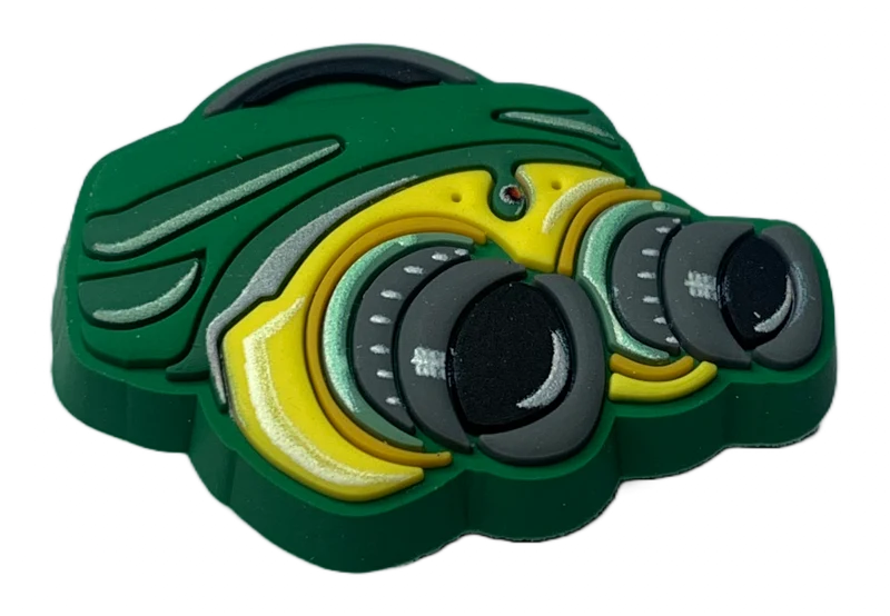 Crocs Jibbitz Jurassic Park Nachtsichtbrillen-Anhänger