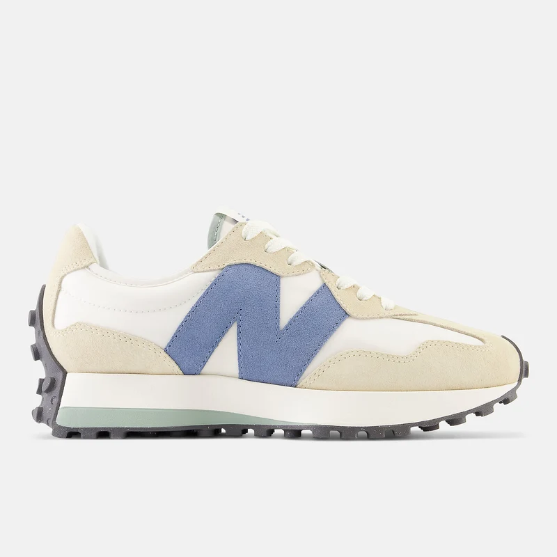 New Balance Damen-Sneaker 327 Fashion – Weiß / Beige / Blau