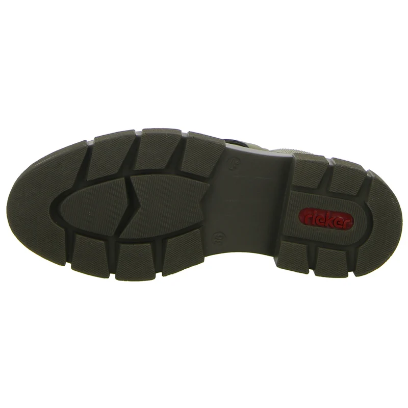 Rieker Schlupf-/Reißverschlußstiefelette Warmfutter bis 35mm Absatz (casual)