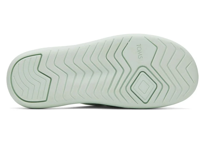 TOMS Damen Alpargata Mallow Crossover Repreve Slide - Mintgrün
