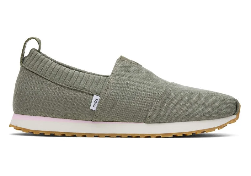 TOMS Alpargata Resident Eco-Trainer für Damen – Vetivergrau
