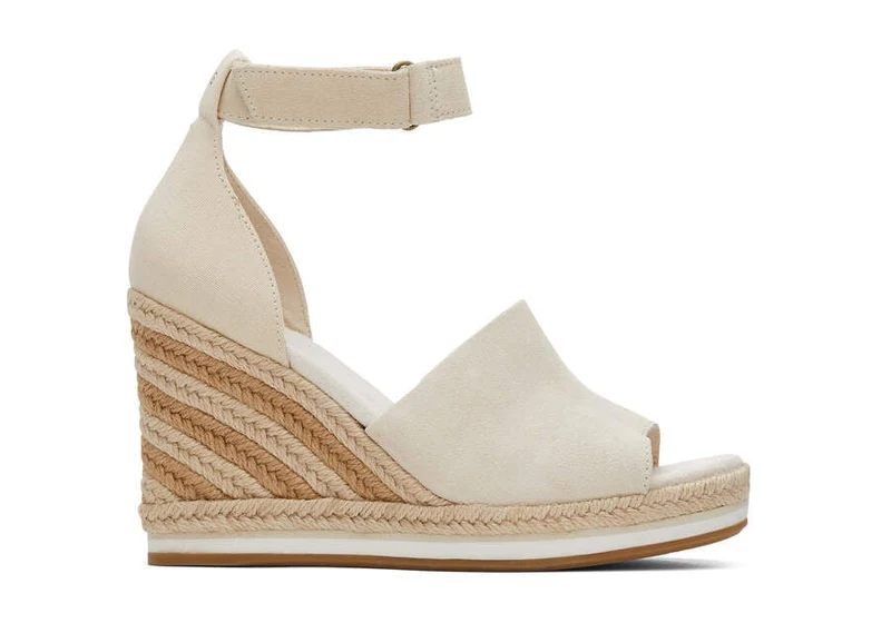 TOMS Damen Marisol Keilsandale – Beige