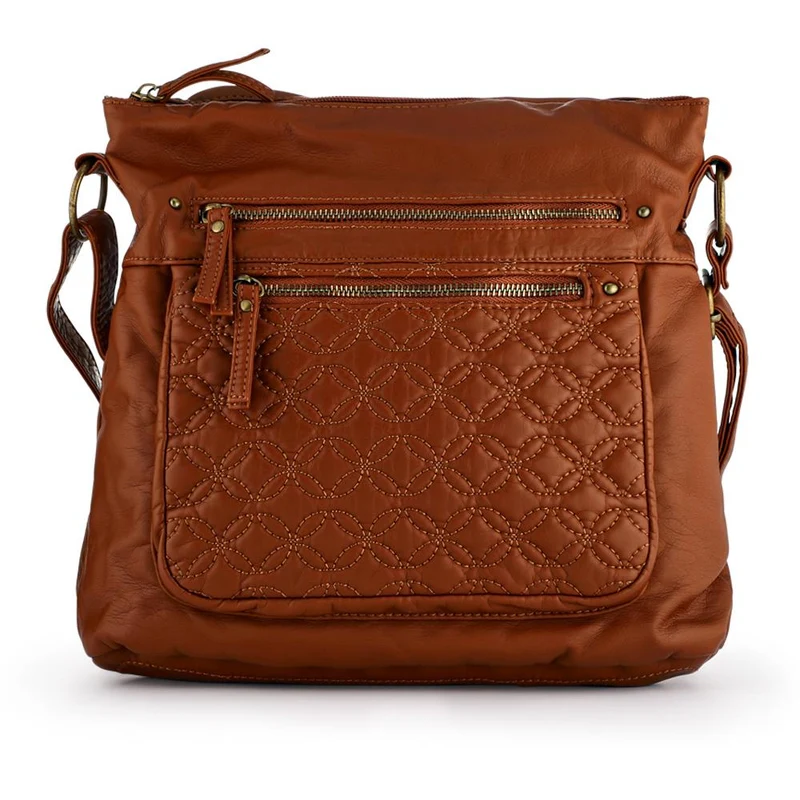 Multi-Zip Cross-Body Bag - WAHT41001 / 327 237