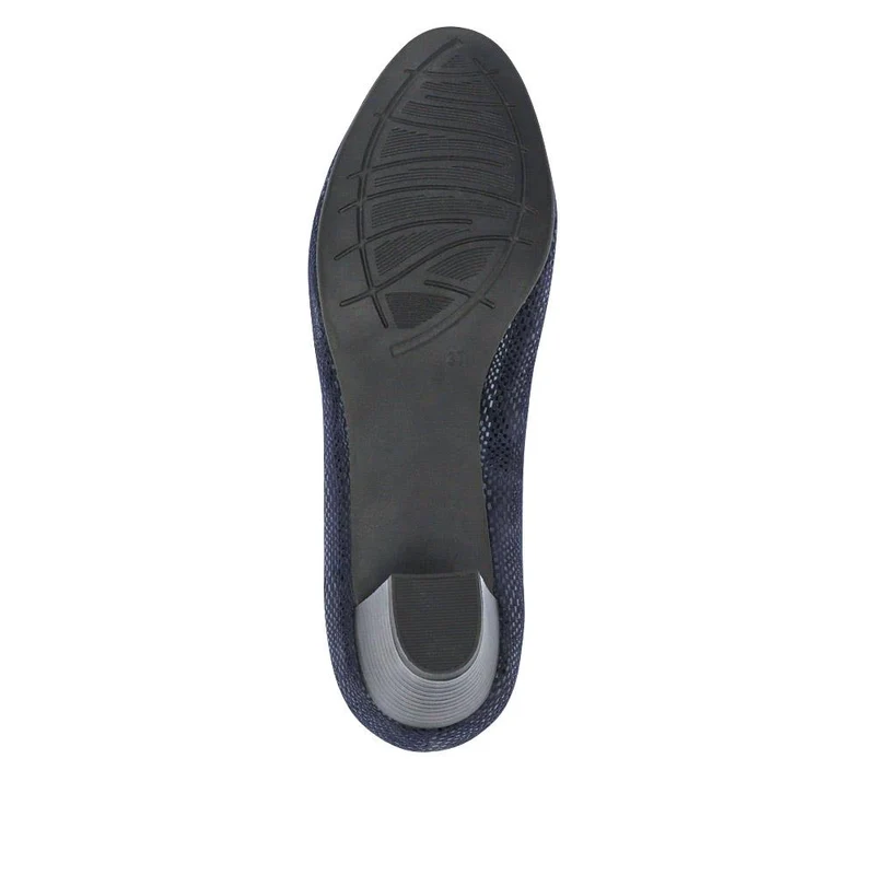 Lightweight Vegan Court Shoes - JANSP41003 / 326 784 - Navy Shimmer