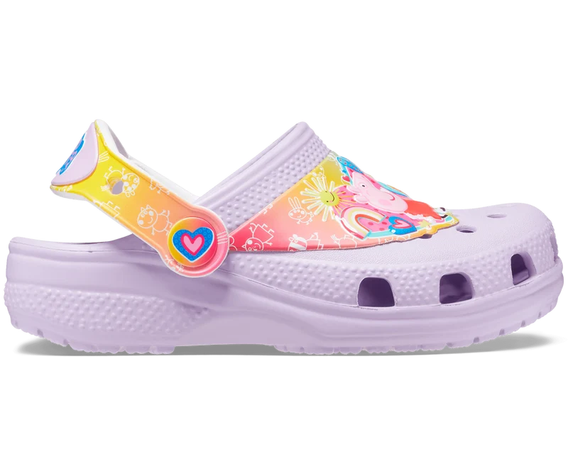 Crocs Kinder Peppa Pig Fun Lab Clog – Lavendel