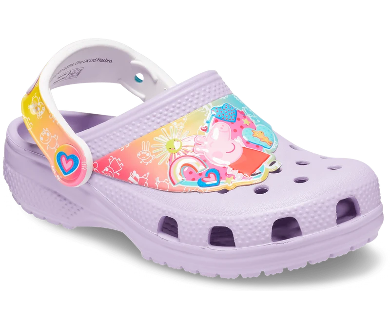 Crocs Kinder Peppa Pig Fun Lab Clog – Lavendel