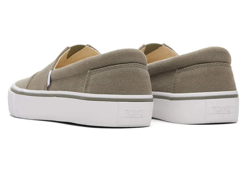 TOMS Alpargata Fenix ​​Slip-On-Trainer für Damen – Vetivergrau