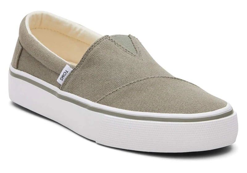 TOMS Alpargata Fenix ​​Slip-On-Trainer für Damen – Vetivergrau