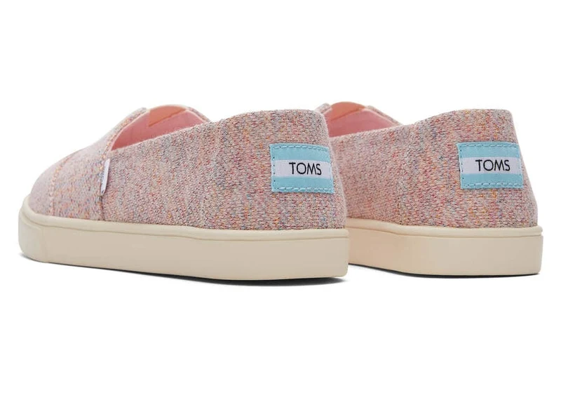 TOMS Alpargata Cupsole Slip-On-Sneaker für Damen – Pink Metallic