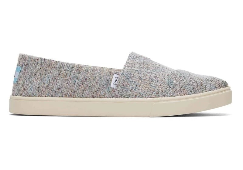 TOMS Alpargata Cupsole Slip-On-Sneaker für Damen – Wolkengrau