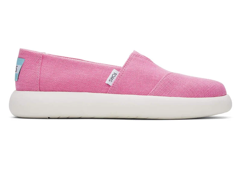 TOMS Alpargata Mallow Eco Heritage-Trainer für Damen – Rosa