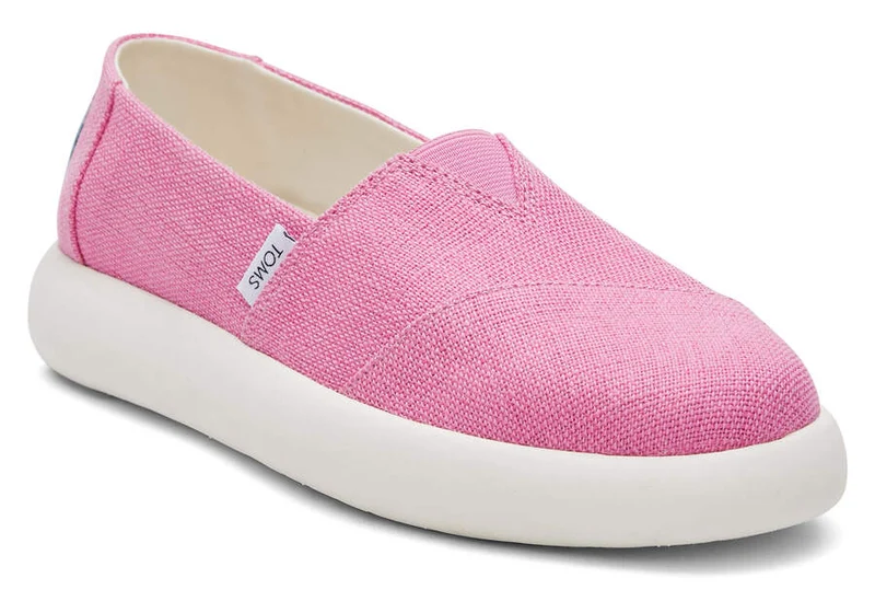 TOMS Alpargata Mallow Eco Heritage-Trainer für Damen – Rosa