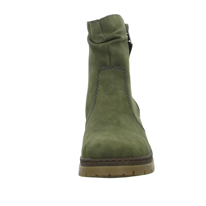 Rieker Schlupf-/Reißverschlußstiefelette Warmfutter bis 35mm Absatz (casual)