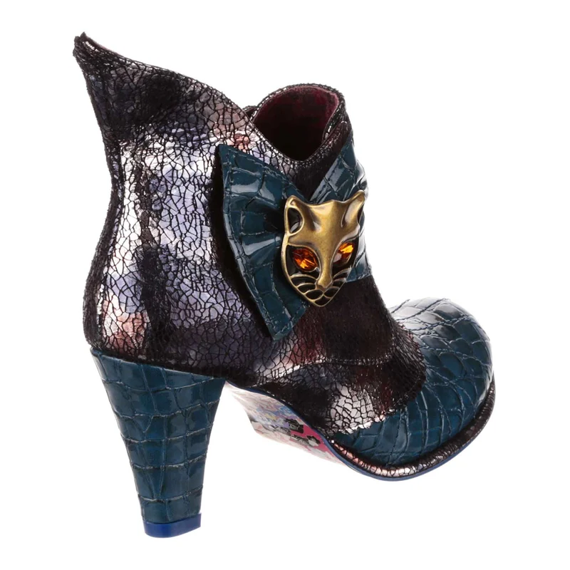 Irregular Choice Damen Miaow High Heels – Marineblau