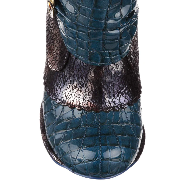 Irregular Choice Damen Miaow High Heels – Marineblau