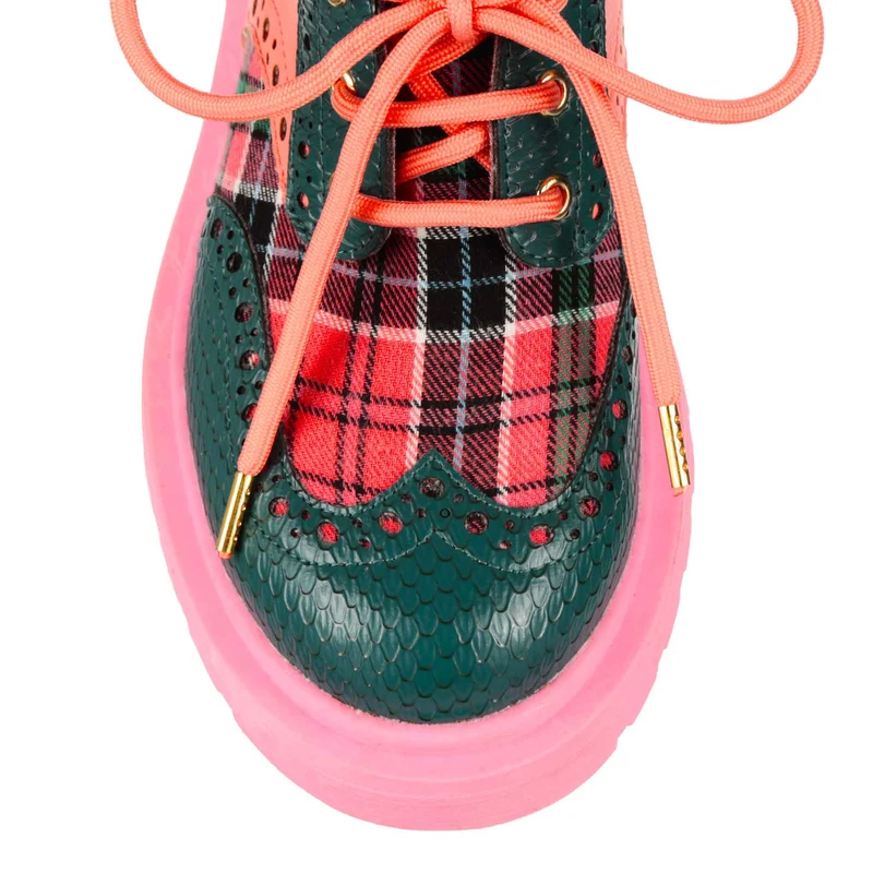 Irregular Choice Damen Smart N Spiffy Schuhe - Rosa