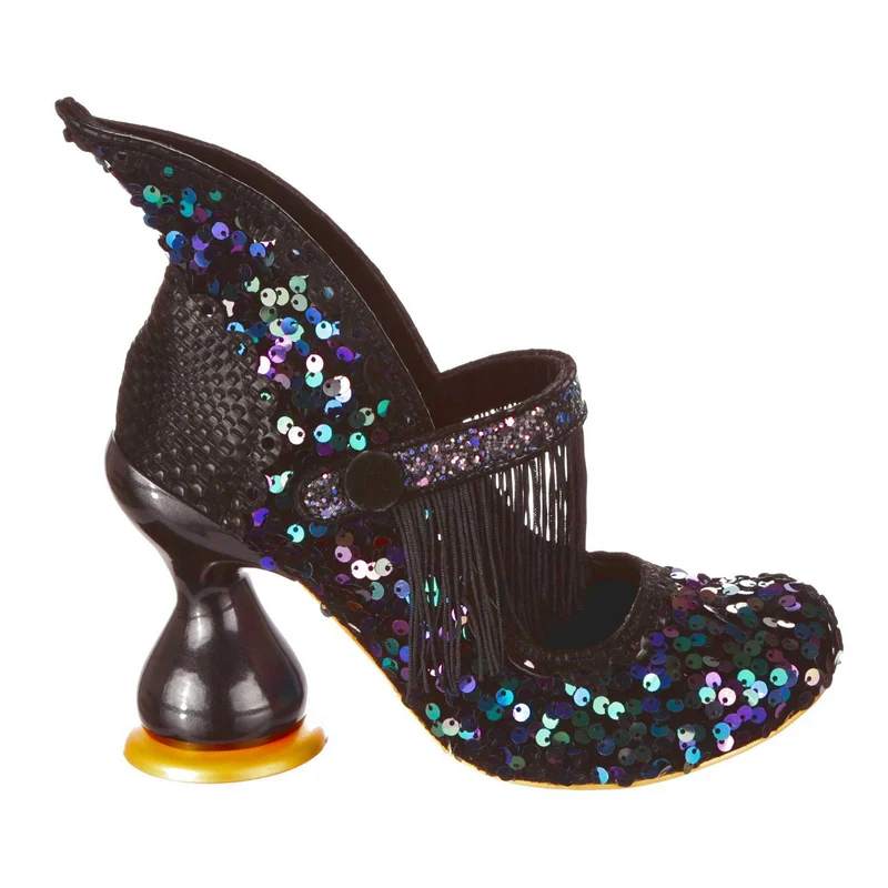 Irregular Choice Damen Villain Rea High Heels - Schwarz