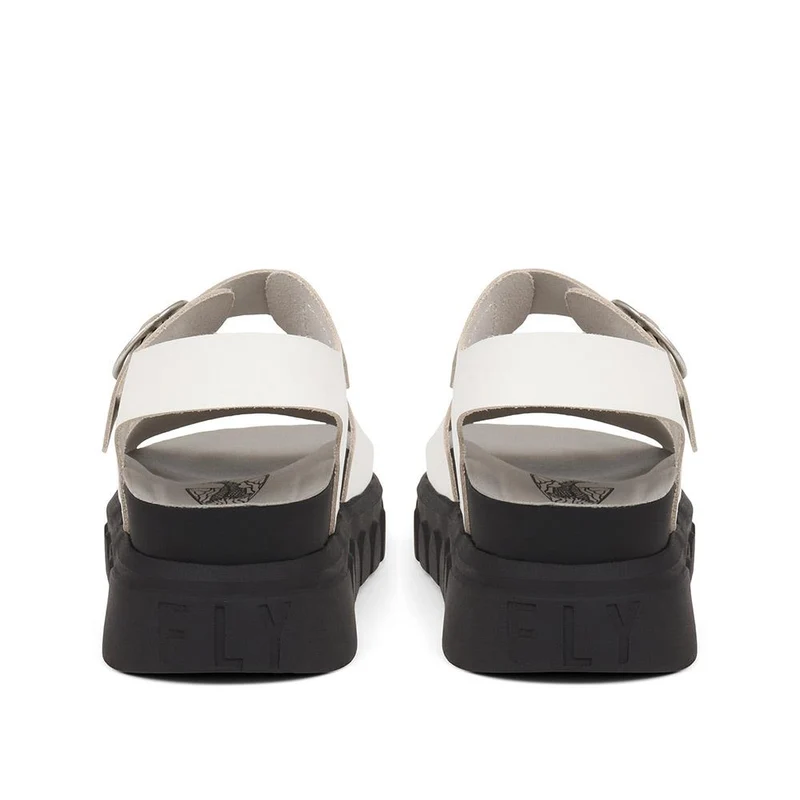Cree Leather Sandals - FLYLO37013 / 323 682 - White