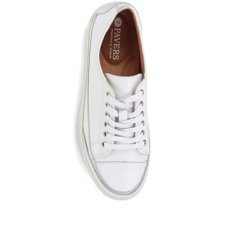 Memory Foam Trainers - BRK37021 / 323 362 - White