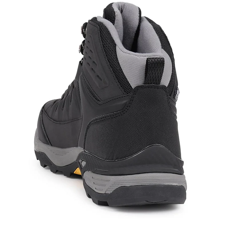 Wide Fit Lace Up Walking Boots - SUNCH40003 / 325 726 - Black