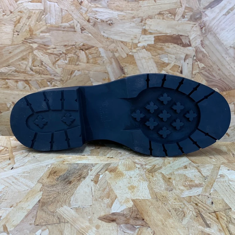 Teds Aston Schulschuh aus Glattleder für Kinder – Schwarz