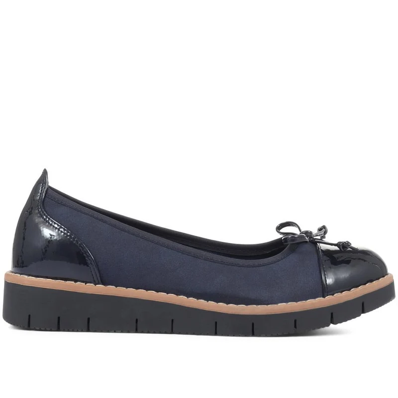 Ballet Pumps - WBINS34113 / 320 399 - Navy-Navy Patent