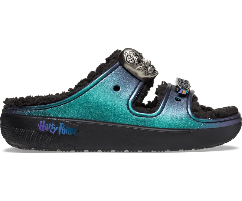 Crocs Unisex Harry Potter Cozzzy Sandale – Schwarz