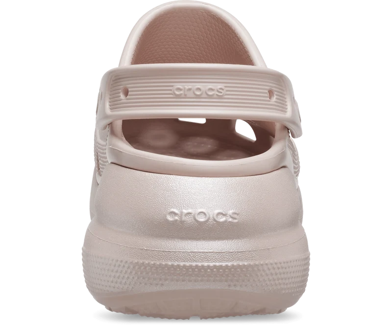 Crocs Unisex Classic Shimmer Crush Clog – Pink Clay