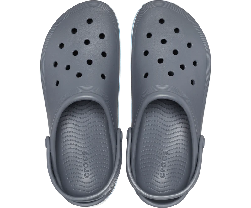 Crocs Klassischer Unisex-Off-Court-Clog – Anthrazit