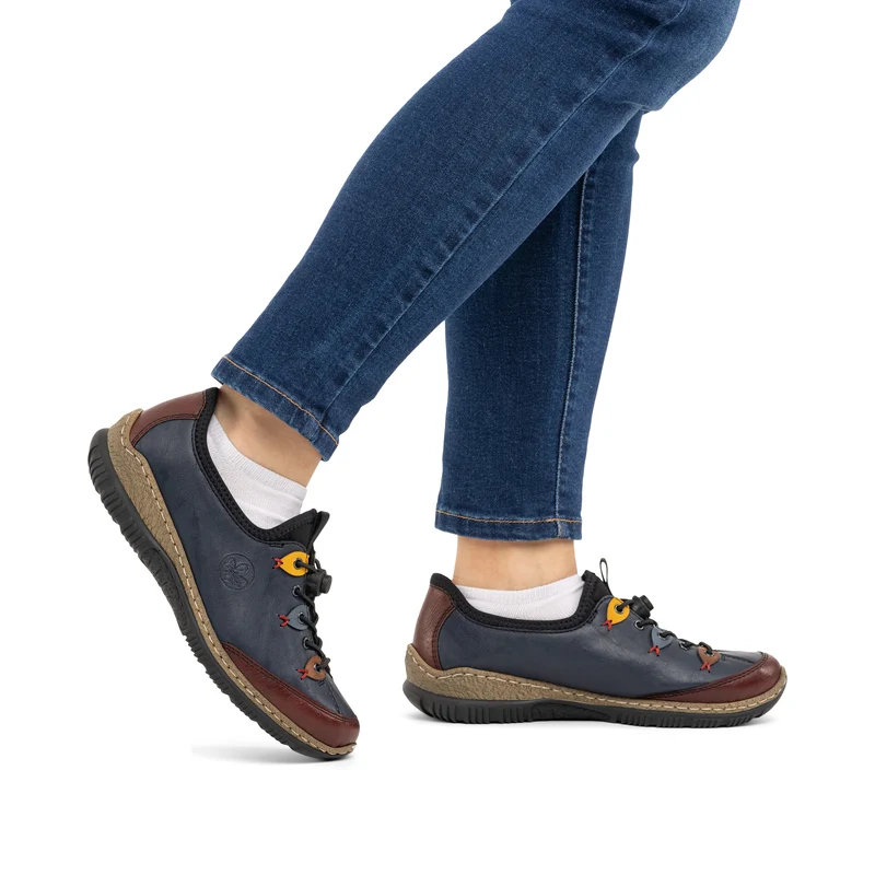 Rieker Damen-Slipper | Blau