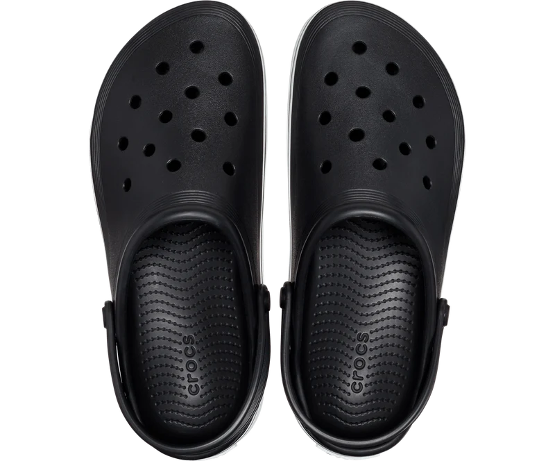 Crocs Klassischer Unisex-Off-Court-Clog – Schwarz