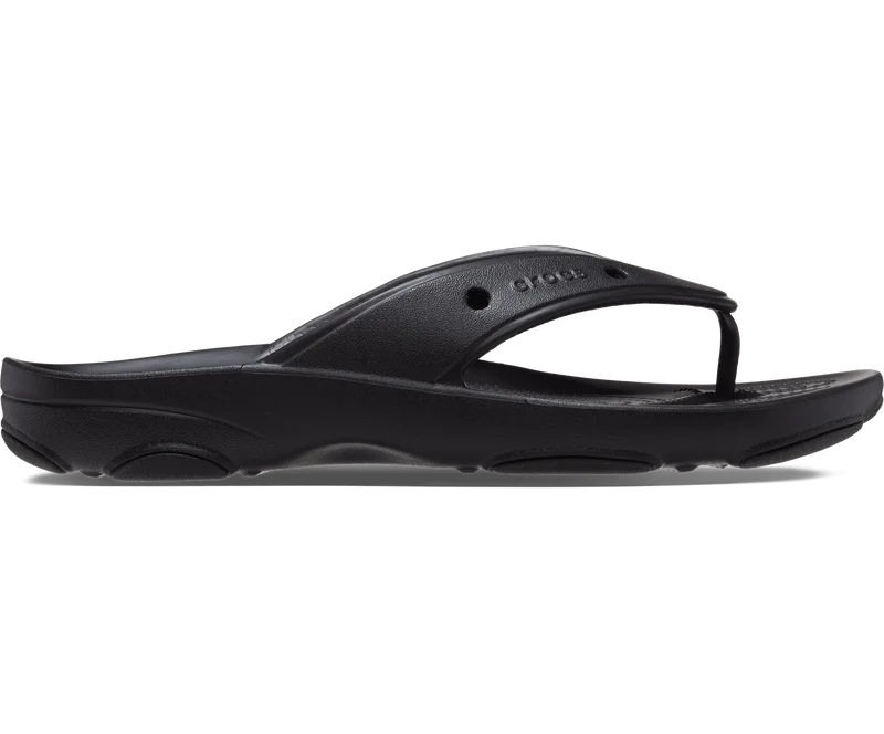 Crocs Unisex-All-Terrain-Flip-Flop – Schwarz