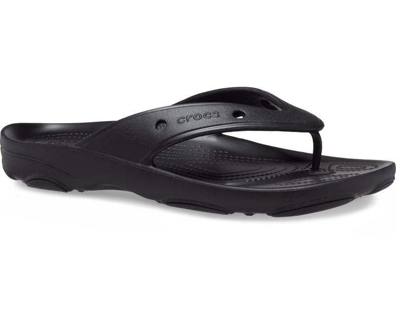 Crocs Unisex-All-Terrain-Flip-Flop – Schwarz