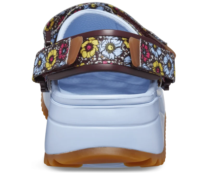 Crocs Unisex Hiker Retro Floral Clog – Blauer Calcit