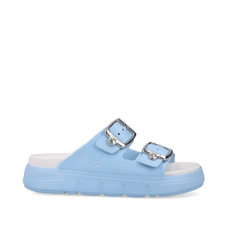 Rieker Damenmode-Sandale – Blau