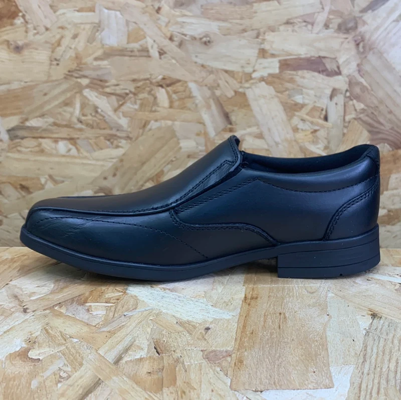 Term Harvey Kinder-Slipper aus Leder – Schwarz