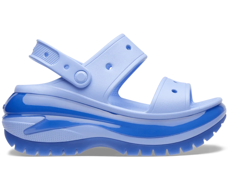 Crocs Unisex Mega Crush Sandale – Moon Jelly