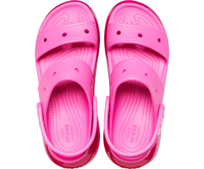 Crocs Unisex Mega Crush Sandale – Saftrosa